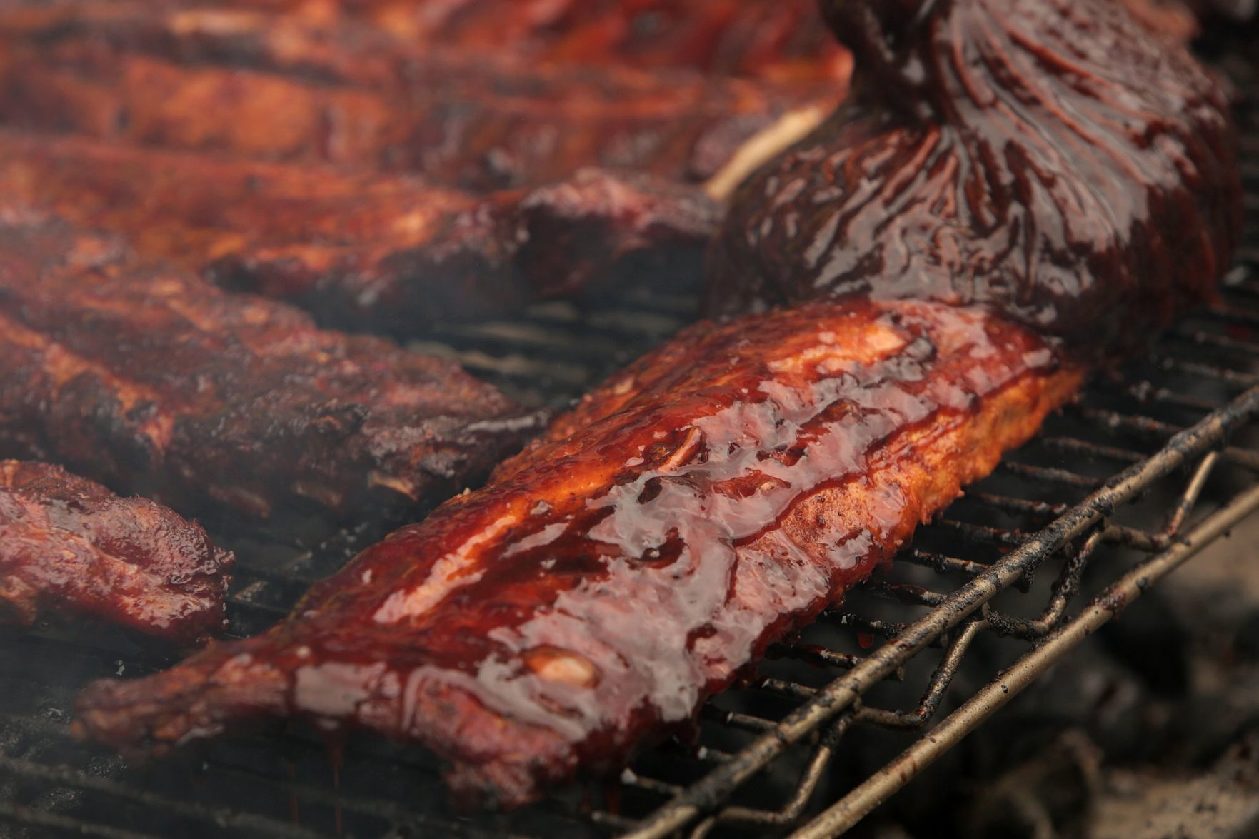 Q in the Lous barbecue event in St. Louis